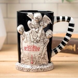Here Lies Beeetlejuice Mug (new in box)